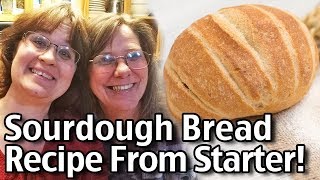 Sourdough Bread Recipe From Starter  This is the BEST Sourdough Bread [upl. by Glialentn989]