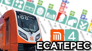 Así será la AMPLIACIÓN de la Línea 4 del METRO CDMX A ECATEPEC [upl. by Zollie]