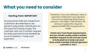 QampA What is required when making lump sum withdrawals from an SMSF in pension mode [upl. by Neltiak]