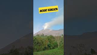 Mount Kanloan Emits Gray Ash [upl. by Marten]