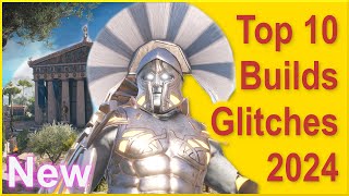 Assassins Creed Odyssey  Top 10 Builds amp Glitches 2024  Best Warrior Build  Best Assassin Hunter [upl. by Aracot]