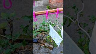 🪢 Clothesline knot you no longer have to worry 🍃 shorts diy knot rope camping knots101 [upl. by Maiga]