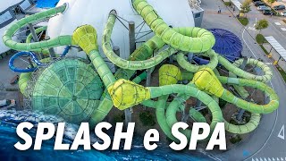 All Water Slides at Splash amp Spa Tamaro Switzerland  2023 POV [upl. by Nosiaj]