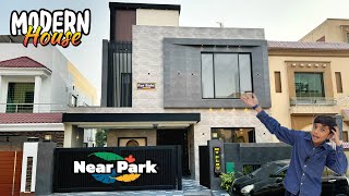 10 Marla Modern Near Park House For Sale in Bahria Town Lahore [upl. by Sibyls329]