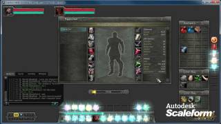Autodesk Scaleform MMO Kit [upl. by Ahsinahs673]