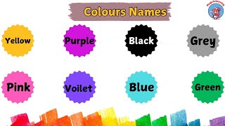 Colours Name in english  Name of colours  colours colour [upl. by Innad966]