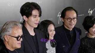 20171026 Lee Dong Wook at Giuseppe Zanotti event 4KLive [upl. by Llorrac]