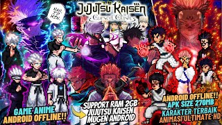 JUJUTSU KAISEN Mugen Android 2024  OFFLINE Watch Mode BEST CHARACTERS🔥💯 [upl. by Darees]