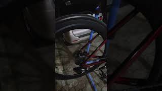 Duraace R9700 C50 Wheelset Sound check [upl. by Ainoyek]