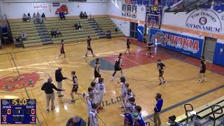 Livonia vs Honeoye FallsLima High School Boys JuniorVarsity Basketball [upl. by Reemas326]