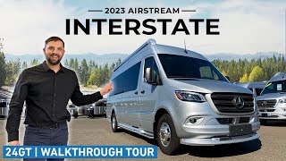 LUXURY VAN TOUR  Airstream Interstate 24GT Class B Motorhome [upl. by Aznola]