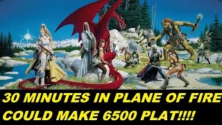 EVERQUEST LIVE 30 minutes farming plat in POF could make you 6500pp  LOOT 1080p [upl. by Suivat]