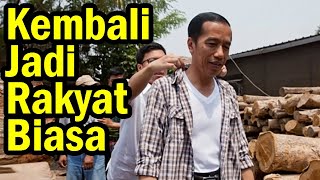 Jokowi Pulang Kampung Kembali Jadi Rakyat Biasa  Ada yang Senang Ada yang Menangis [upl. by Elleinad]