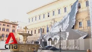 G20 summit Businesses in Rome prepare to welcome visitors [upl. by Siroval]