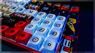 IQUNIX F97 Graffiti Diary Review The Most Fun Keyboard Yet [upl. by Pence960]