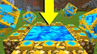 NEW PORTAL IN MINECRAFT PE MCPE Aether addon [upl. by Normy]