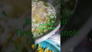 Tinolang Manok and Pakbit [upl. by Godfrey]