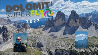 Parapente  Dolimiti Superfly 2022  HampF recap  6ème place [upl. by Eihctir728]