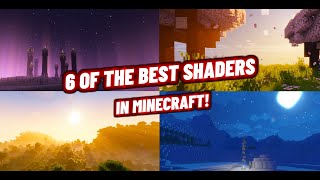 My top 6 favorite shaders in Minecraft [upl. by Melan]