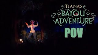 Tianas Bayou Adventure POV Magic Kingdom Log Flume  NonCopyright [upl. by Coleman]