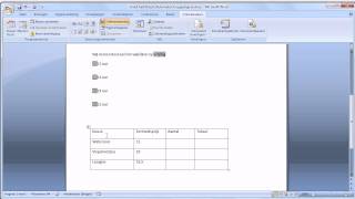 Clickx 244  Invulformulieren maken met Word [upl. by Obmar]