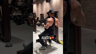 LOW ROW DELLA GYM80 🔥 bodybuilding backworkout gym gymmotivation gymrat fitness fit sports [upl. by Notnirb62]