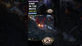 【King in the Mists】Affliction League Final Boss Fight  POE 323 [upl. by Puff343]