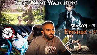 MUZAN PULLED UP  Demon Slayer Season 4 Episode 7 Reaction [upl. by Ten]