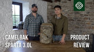 CamelBak Sparta 30L With Mil Spec Crux Lumbar Reservoir Review Hydration System  Brigantescom [upl. by Siravrat]