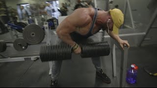 BIGGEST DUMBBELL IN THE WORLD  375LB ROW [upl. by Missi]