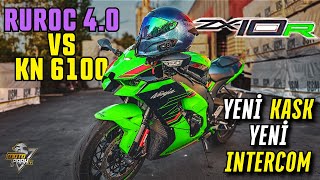 RUROC 40 KASKIMA KN 6100 TAKTIM  ZX10R İLE TEST EDİYORUM [upl. by Yhotmit870]