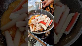 The Craziest Sausage Seblak  Street Food shorts viral trending [upl. by Trev735]