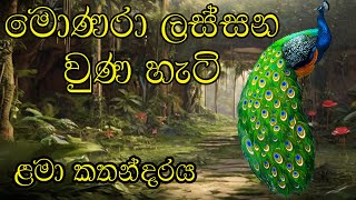 Lama Kathandara  මොණරා ලස්සන වුණ හැටි  monara lassana una hati  ළමා කතන්දර [upl. by Nicoline]