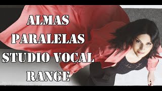 Laura Pausini  Almas Paralelas  Studio Vocal Range updated [upl. by Nnoved]