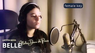 Belle  Notre Dame De Paris  Cover by Laetitia Moya [upl. by Aisek741]