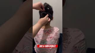 Party hairstyle tutorial shortvideo style hairstyle hair youtubeshorts tutorial trending [upl. by Tinya62]