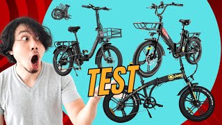 EBIKE KLAPPRAD Test amp Vergleich  Die 3 besten Modelle 2024 [upl. by Ahel]