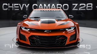 First Look The Stunning 2025 Chevy Camaro Z28 [upl. by Annauj559]