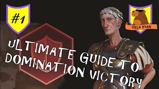 The Ultimate Guide to Domination Victory maybe 1 of 13  Civ 6 Gathering Storm [upl. by Hiamerej]