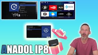 Anadol IP8 4K IPTV Receiver sowas habt ihr noch nicht gesehen 😯 mit Gewinnspiel🎁 [upl. by Mialliw21]