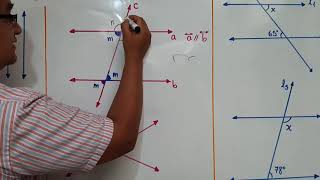 RECTAS PARALELAS Y RECTAS SECANTES 1RA PARTE  VÍDEO DE APOYO [upl. by Yecad]