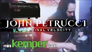 John Petrucci TERMINAL VELOCITY kemper pack limited edition  LIVE PLAY ROCK  MrT petrucci [upl. by Lledualc129]