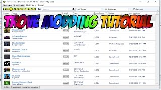 How to Use Mods in Trove  TroveToolsNET [upl. by Drobman513]