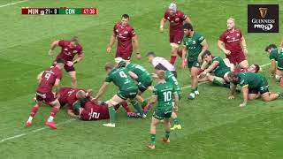 Guinness PRO14 Round 15 Munster v Connacht Highlights [upl. by Delastre390]