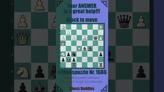 Chess Puzzle 1686 chesspuzzle chessseries chesspuzzleseries chess chessgame quiz chessbrains [upl. by Fianna]