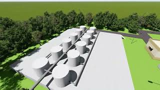 Sewage Treatment Plant based on MBBR Technology  Water Reclamation System Design  CEPT University [upl. by Ahsilav175]