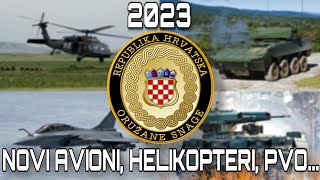 Naoružanje Oružanih snaga RHrvatske 2023godine [upl. by Aneeram]