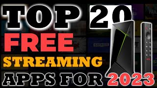 TOP 20 Free Streaming Apps For 2023  LEGAL Apps For Movies TV Shows Live TV  MUST HAVE [upl. by Miche]