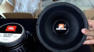 Midbass 8MG600 JBL Selenium 8quot 300rms 1 [upl. by Ennairda]