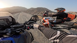 Yamaha Tenere 700 Desert Race In Dubai  Offroad Adventure [upl. by Edlihtam651]